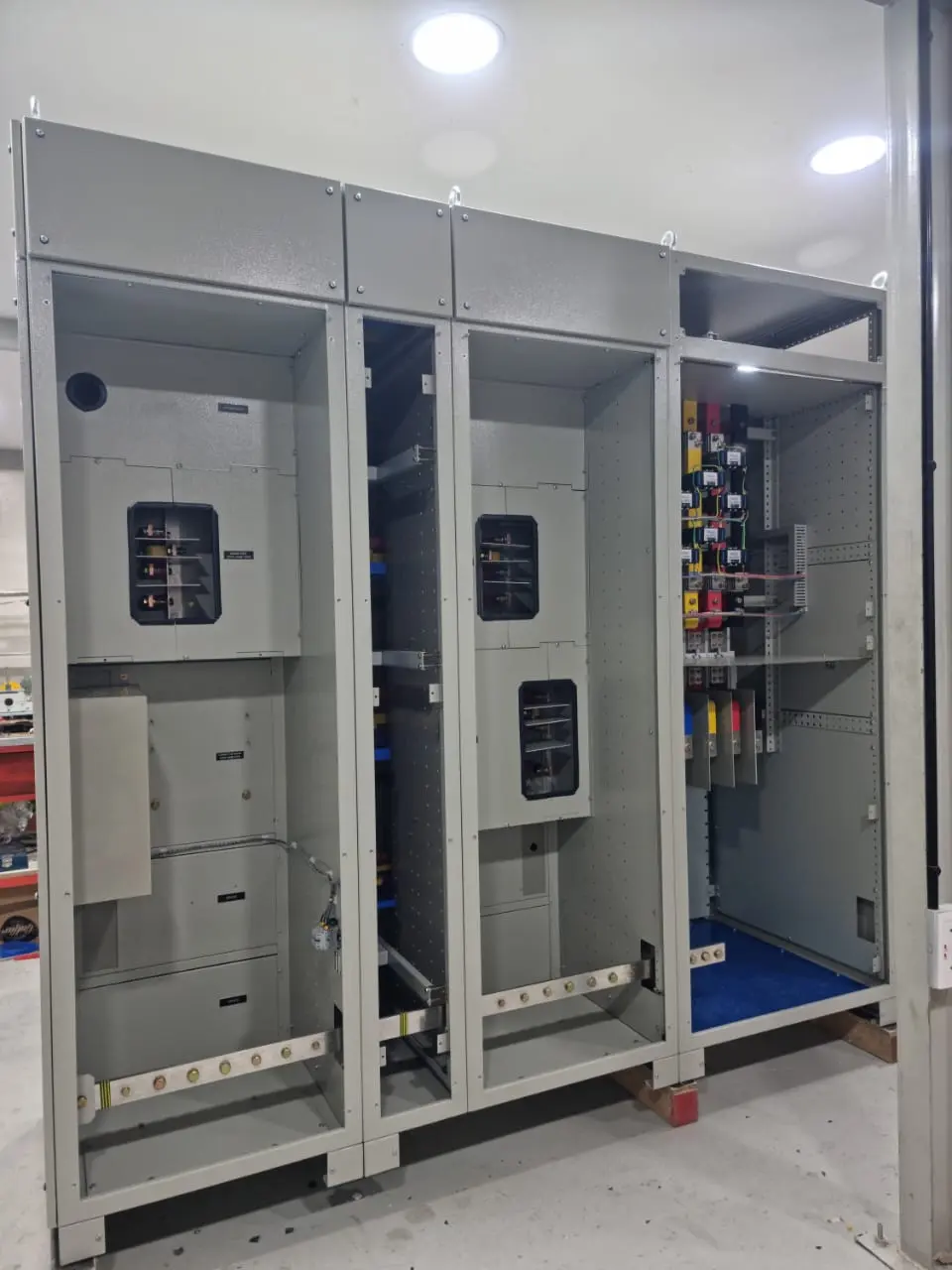 Panel identification and engraving work